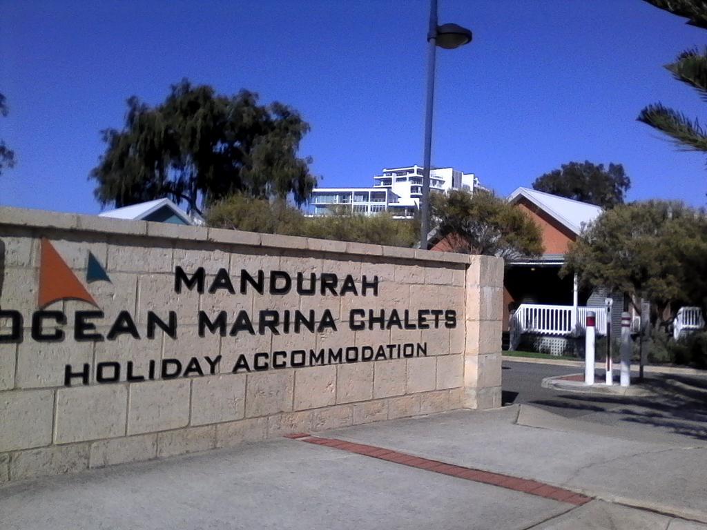 Mandurah Ocean Marina Chalets Kültér fotó